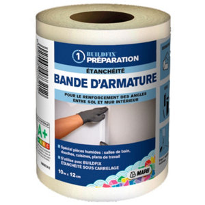 Bande d'armature pour étanchéité