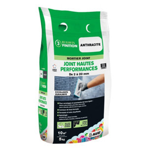 Joint anthracite haute performance 5 kg