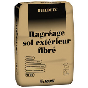 Ragréage P3 fibré hautes performances 25 Kg