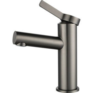 Mitigeur lavabo LYN, couleur gun métal