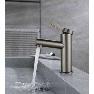 Mitigeur lavabo LYN, couleur gun métal