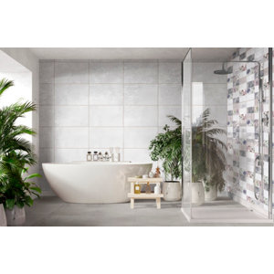 Carrelage mur intérieur "LIBRA" gris - 25 x 40 cm