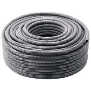 Gaine nue icta Gris RAL 7035 L. 100 m Ø 25 mm