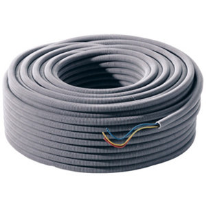 Gaine ICTA préfilée 100 m - 3G2,5 mm² - Ø 20 mm