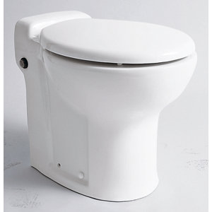 WC Broyeur compact - 600 W - 56 x 37 x 44 cm
