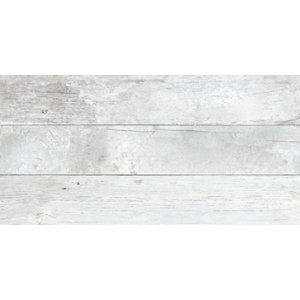 Plinthe "Old Bean White" blanc - 7,5 x 30 cm