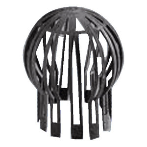 Crapaudine PVC Ø 80 mm À fixer à la naissance agrafable de la gouttière.