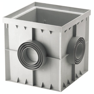 Regard/réhausse polypropylène 40 x 40 cm