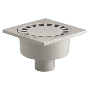 Siphon de cour polypropylène - Sable