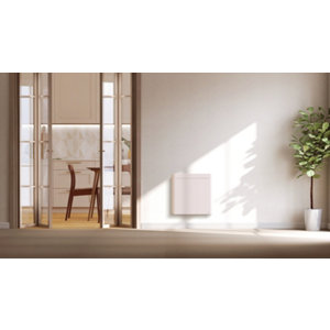Radiateur à inertie sèche 1500 W "LUNA" blanc