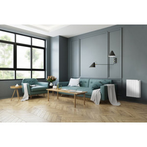 Radiateur 1000 W en aluminium, programmable ELECTRA -55x58x9 cm