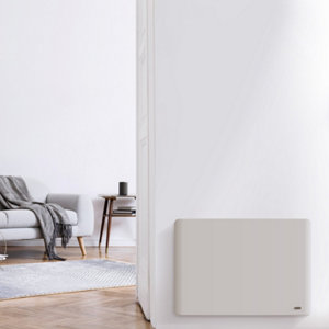 Radiateur à inertie sèche connecté en céramique 2000 W CORONA blanc