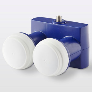 2 têtes satellite - 1 sortie - 0,3 dB