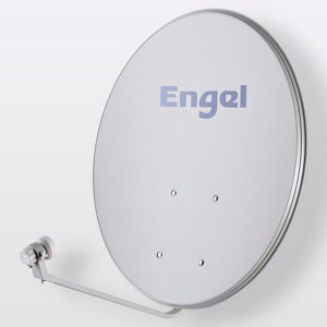 Antenne satellite 80 cm 1 tête - 1 sortie