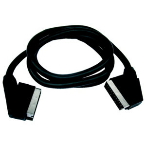 Cordon péritel mâle 1,2 m 21 broches