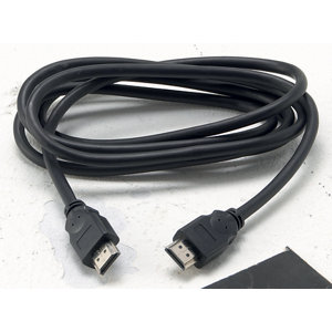 Câble Vidéo HDMI A mâle noir - 2 mètres