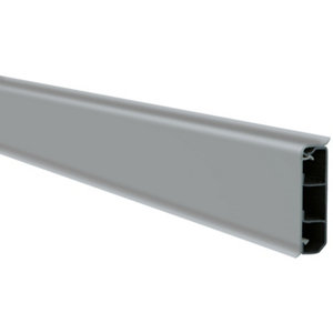 Aile pour fenêtre en aluminium grise 3 cm