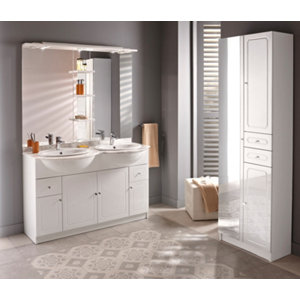 Coque "Majorca" blanche 130 cm Coque