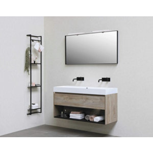 Applique Duna 40 cm - Chrome