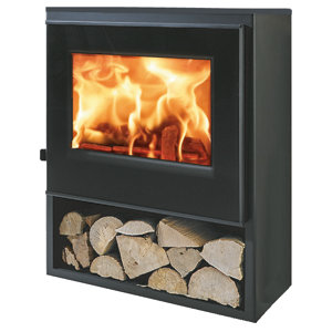 Poêle à bois "Borneo-s Ecodesign" noir mat - 6,7 kW
