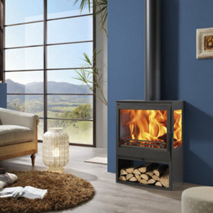 Poêle à bois "Onix" noir - 7,1 kW