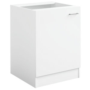 Meuble sur-hotte 1 porte "Bali" - Blanc - L. 60 x H. 41 x P. 31,6 cm