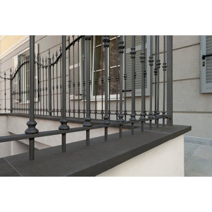 Chaperon plat anthracite - L. 100 cm x l. 30 cm x Ép. 4 cm