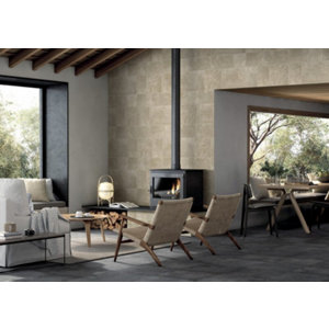 Dalle béton "Garonne" couleur gris Pirineos 50 x 50 x 2,5 cm