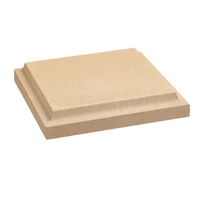 CHAPEAU DE PILIER PRESSÉ 40X40X6 BEIGE