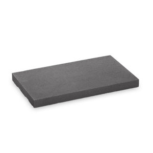 Chaperon de mur plat anthracite béton vibro-pressé 50 cm