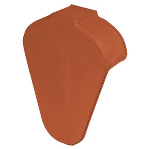 Fronton à double courbe/emboîtement marseille rouge ep. 73 mm