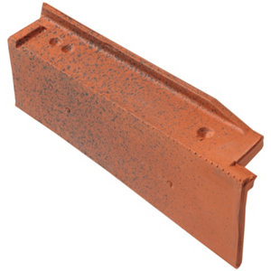 Rive gauche à rabat rouge jaspé Ep. 73 mm