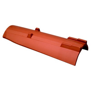 Tuile à tenons CANAL rouge Ep. 50 mm