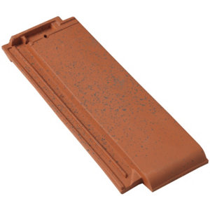 Demi-tuile PLANUM rouge jaspé, Ep. 32 mm