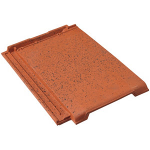 Chatière PLANUM rouge jaspé, Ep. 32 mm