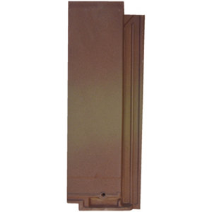 Demi-tuile PLANUM bordeaux klinker, Ep. 32 mm