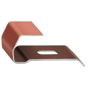 Lot de 50 clips pour faîtière à pureau variable