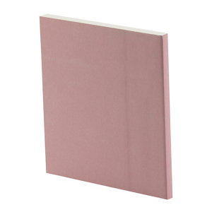 Plaque de plâtre BA 13 résistante au feu NF** - L. 2,50 x l. 1,20 m x Ép. 12,5 mm