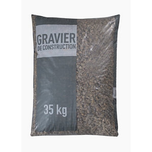 Gravier pour béton de calibre 5-20 mm- 42- 35 kg