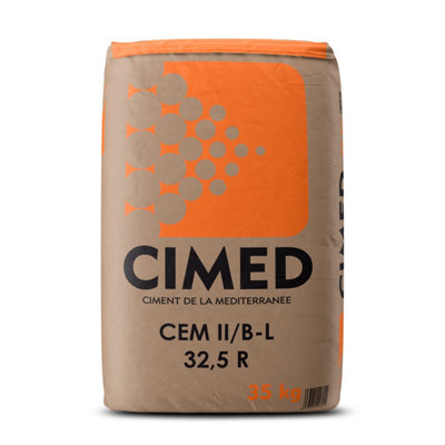 Ciment Cem Ii/b-l 32,5 - Sac De 35 Kg