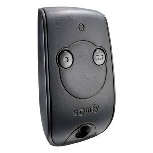 Porte de garage sectionnelle motorisée lisses grise motorisée H. 200 x L. 240 cm