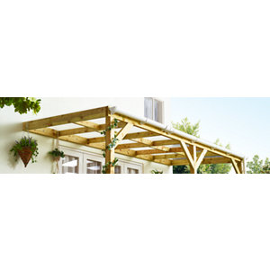 Plaque PVC ondulée L: 200 cm. l: 95 cm. Épaisseur