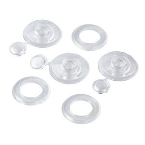 Lot de 50 capuchons pour tire-fond Pour plaques alvéolaires polycarbonate.