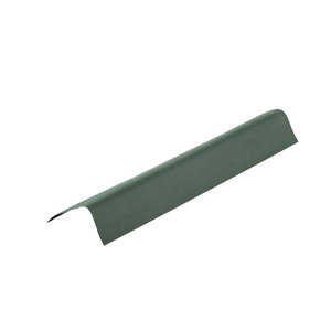 Rive pour plaque bitumeuse ondulée vert