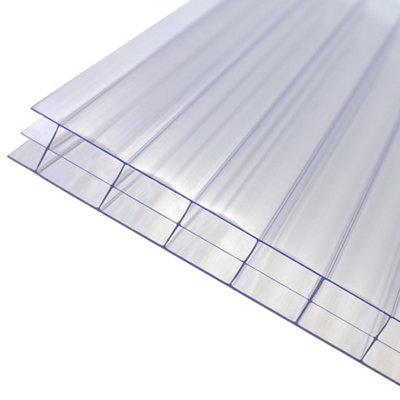 Plaque alvéolaire polycarbonate 400 x 100 cm ép.16 mm vendue à la plaque - vue 2