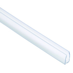 Profil obturateur polycarbonate en "C" - 3 m x 4 mm