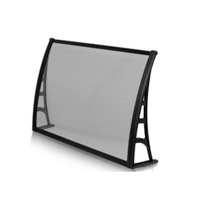 Marquise transparente en polycarbonate "Clear" 120 x 70 cm