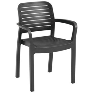 Fauteuil "Chloe" graphite