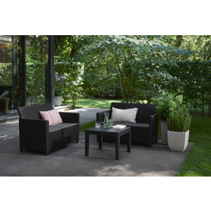 Salon résine 4 places "Marie"