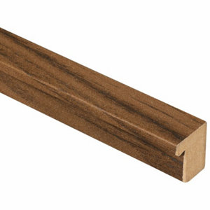 Profil de finition pour panneaux tasseaux imitation noyer - L.2,60 cm x l. 20 cm Ep. 12 mm